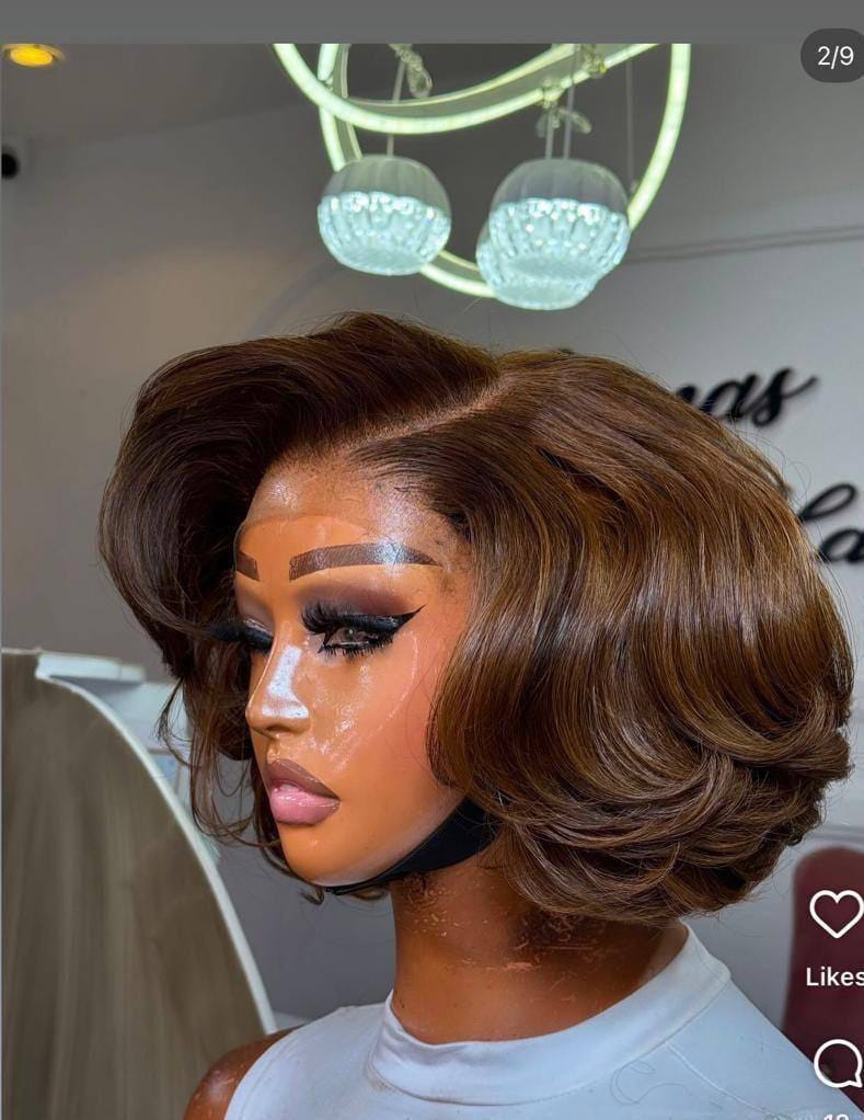 The Coco, voluminous bouncy bob wig
